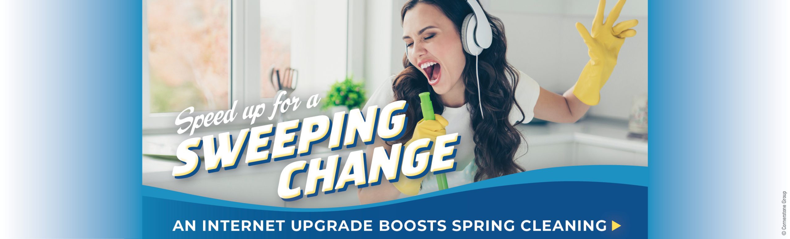 Internet upgrades boost spring cleaning